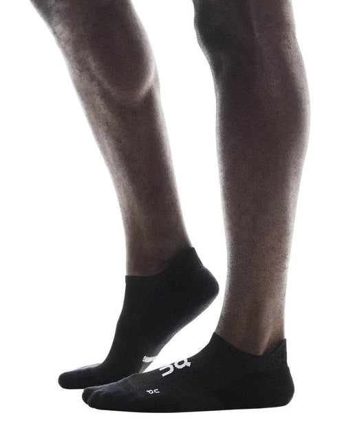 ON | Core Run Socke Niedrig | 2er-Pack | Schwarz