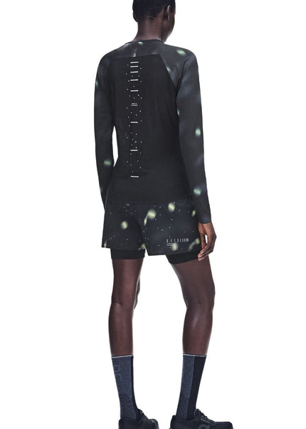 ON | Performance Long T-Shirt | Lumos Black | Dames