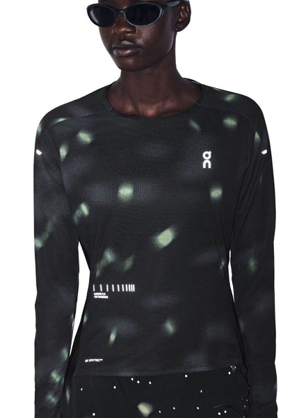 ON | Performance Long T-Shirt | Lumos Black | Dames
