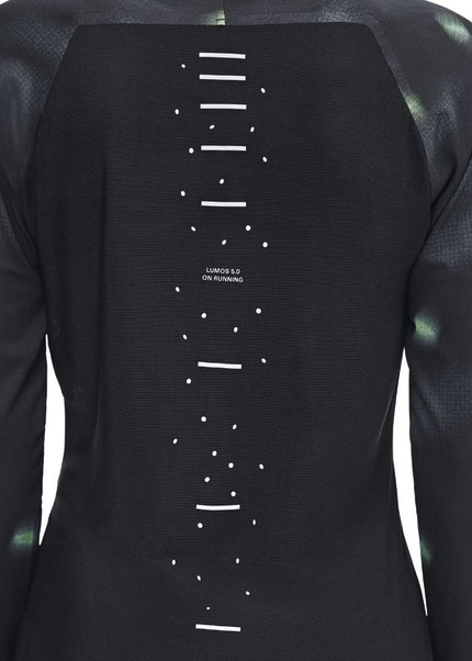 ON | Performance Long T-Shirt | Lumos Black | Dames