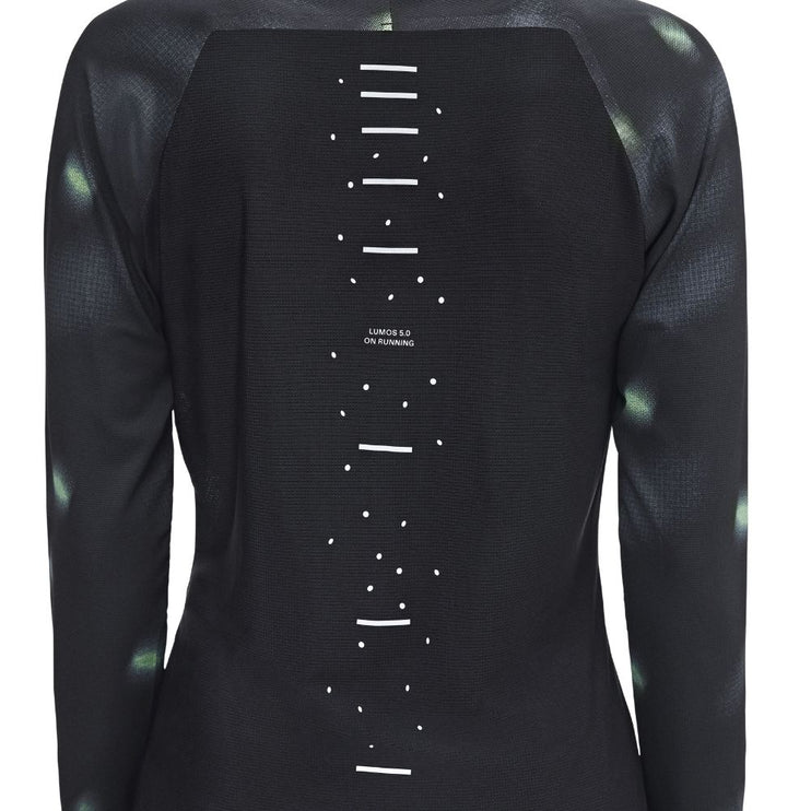 ON | Performance Long T-Shirt | Lumos Black | Dames