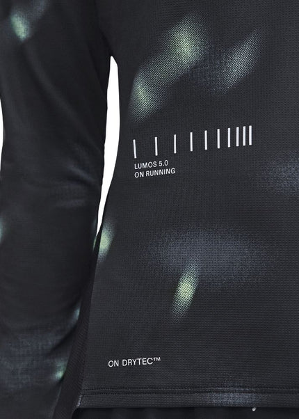ON | Performance Long T-Shirt | Lumos Black | Dames