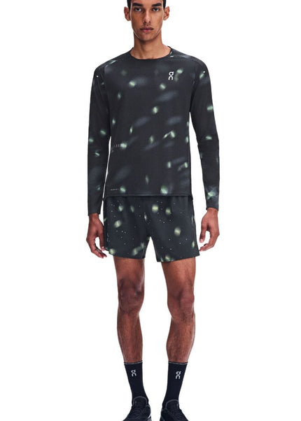 ON | Performance Long T-Shirt | Lumos Black | Heren
