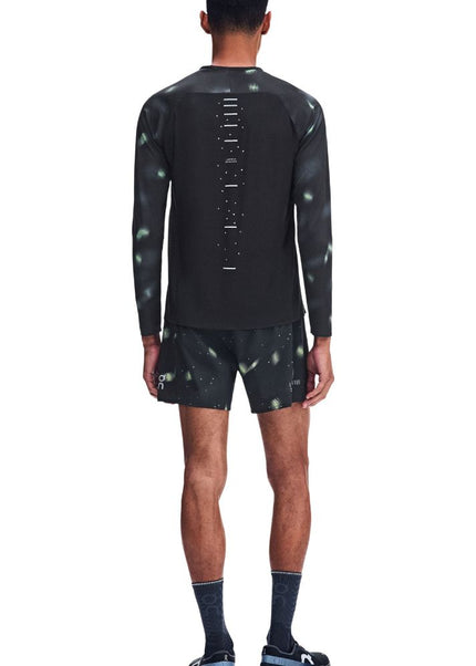 ON | Performance Long T-Shirt | Lumos Black | Heren