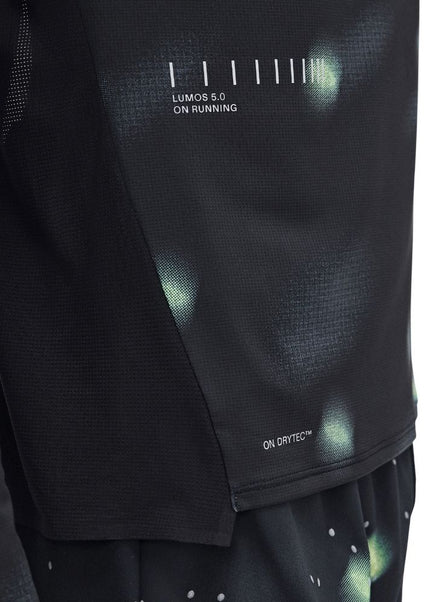 ON | Performance Long T-Shirt | Lumos Black | Heren