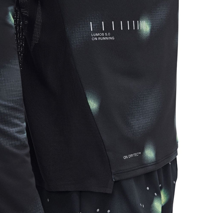 ON | Performance Long T-Shirt | Lumos Black | Heren