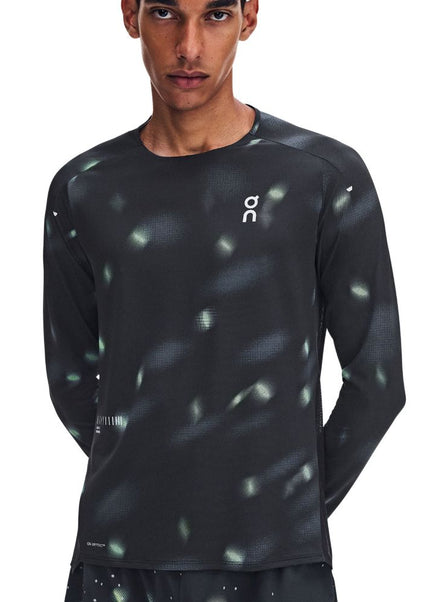 ON | Performance Long T-Shirt | Lumos Black | Heren