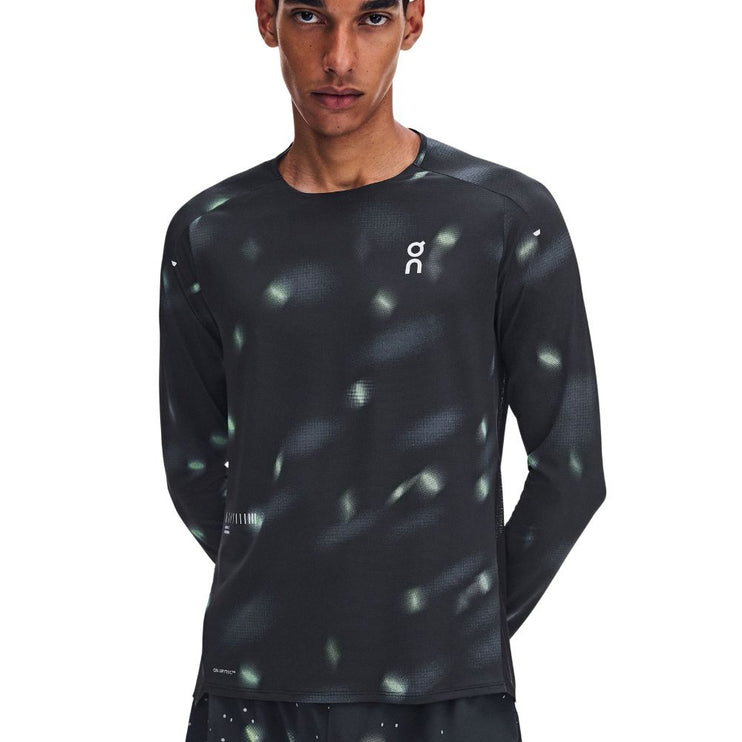 ON | Performance Long T-Shirt | Lumos Black | Heren
