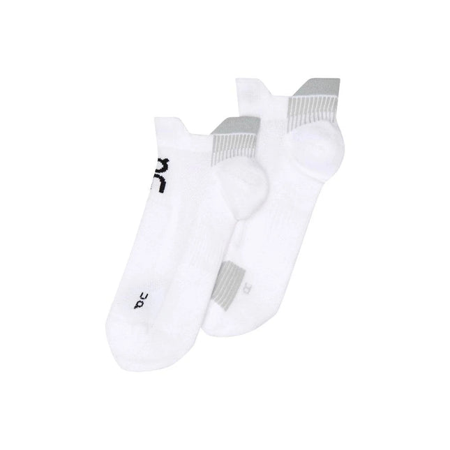 ON | Performance Run Sock Low | White / Glacier
