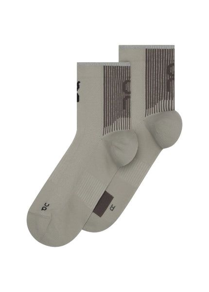 ON | Performance Run Sock Mid | Brume / Clove