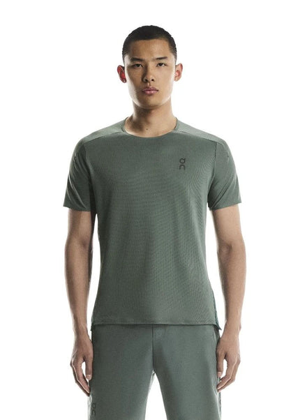 ON | Performance T-Shirt | Olive / Spirulina | Heren