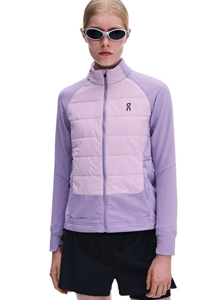 ON | Weather Hybrid Jacket | Mallow / Foxglove | Dames