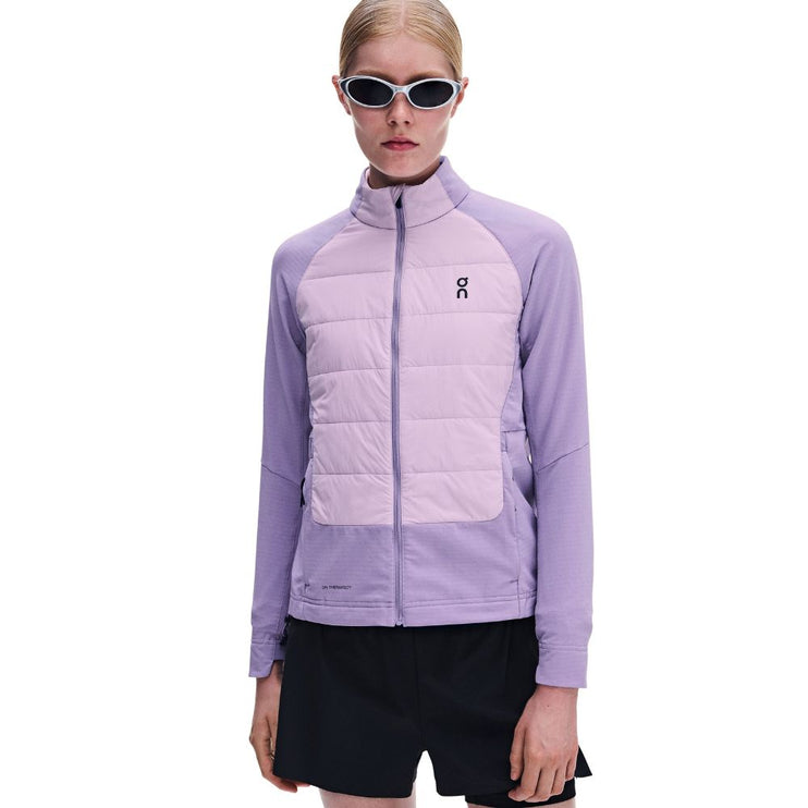ON | Weather Hybrid Jacket | Mallow / Foxglove | Dames