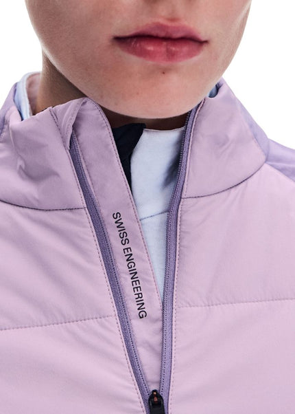 ON | Weather Hybrid Jacket | Mallow / Foxglove | Dames