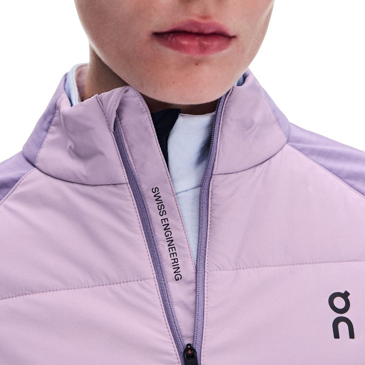 ON | Weather Hybrid Jacket | Mallow / Foxglove | Dames