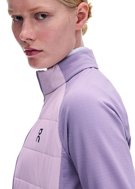 ON | Weather Hybrid Jacket | Mallow / Foxglove | Dames