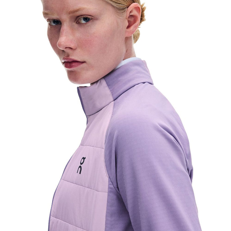 ON | Weather Hybrid Jacket | Mallow / Foxglove | Dames