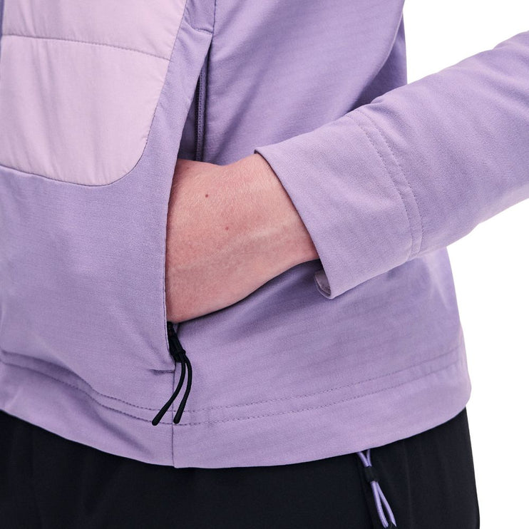ON | Weather Hybrid Jacket | Mallow / Foxglove | Dames