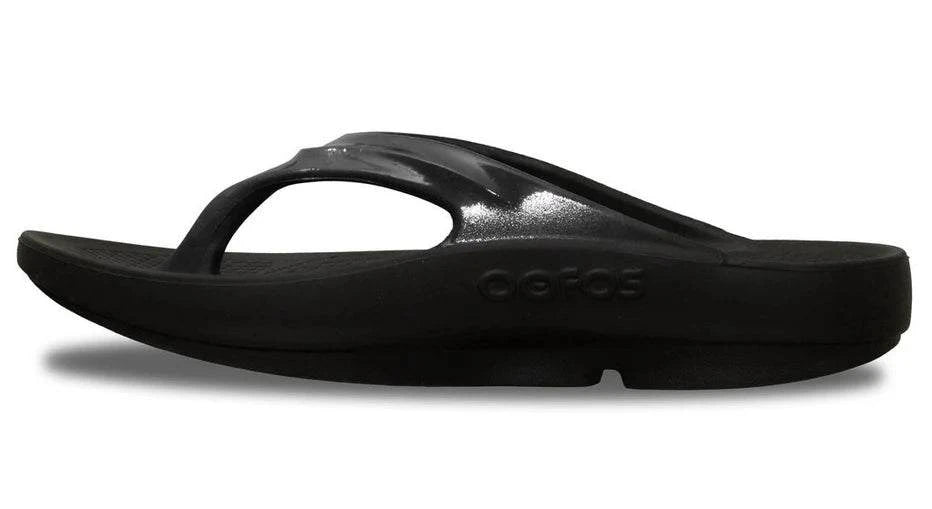 OOFOS | OOlala | Recovery Slides | Dames | Black OOFOS