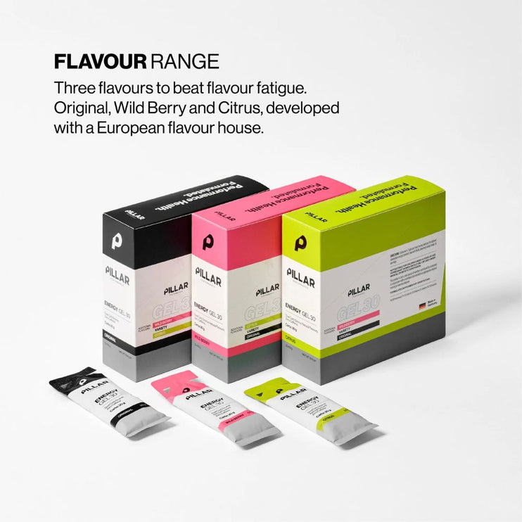Pillar | Energy Gel 30 | Original (Unflavoured)