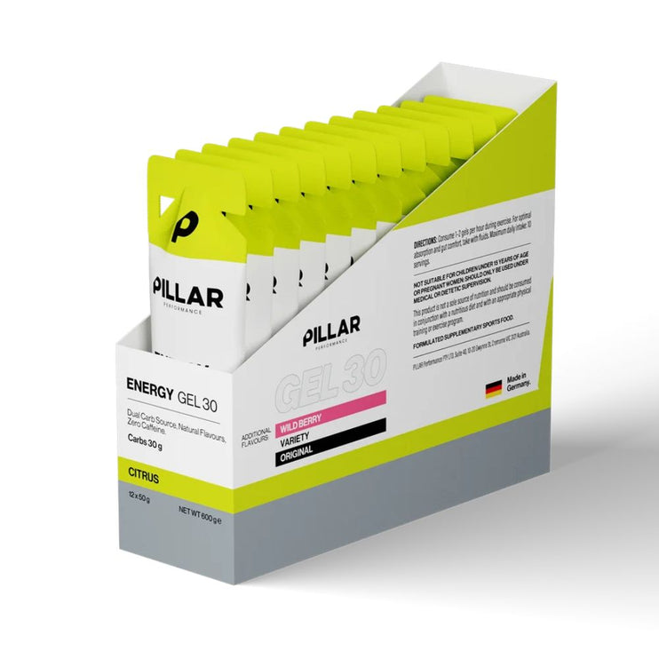 Pillar | Energy Gel 30 | Citrus