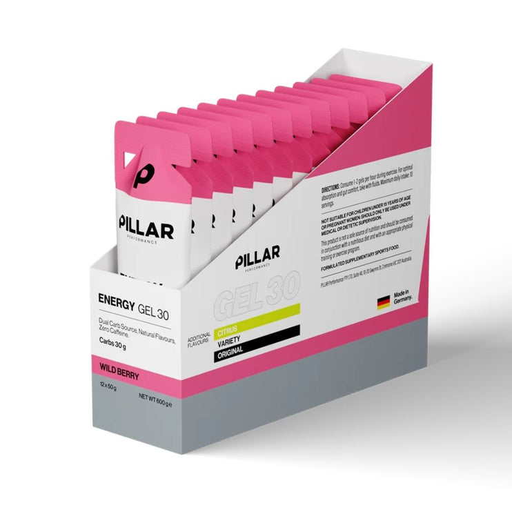 Pillar | Energy Gel 30 | Wild Berry