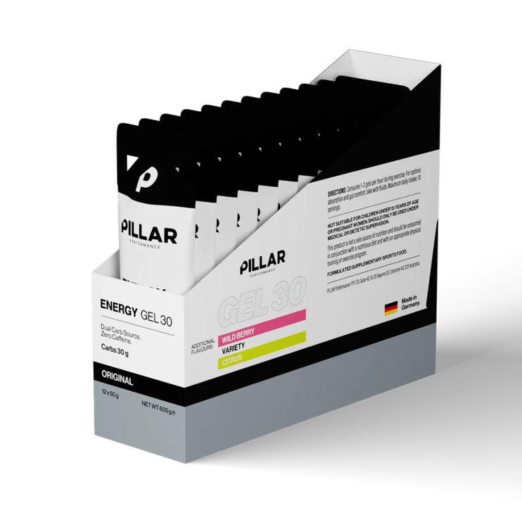 Pillar | Energy Gel 30 | Original (Unflavoured)