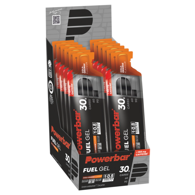 Powerbar | Black Line | Fuel Gel 30 | Cola / Orange + Caffeine