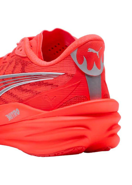 Puma | Deviate Nitro 4 | Heren | Red / Silver