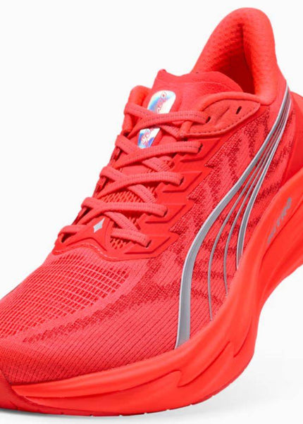 Puma | Deviate Nitro 4 | Heren | Red / Silver