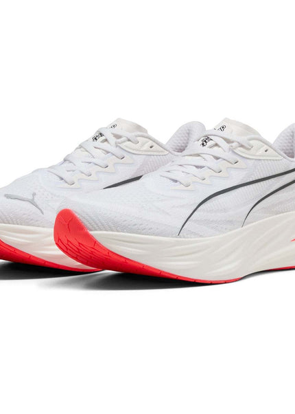 Puma | Deviate Pure Nitro | Dames | White / Red / Silver