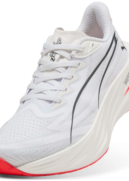 Puma | Deviate Pure Nitro | Dames | White / Red / Silver