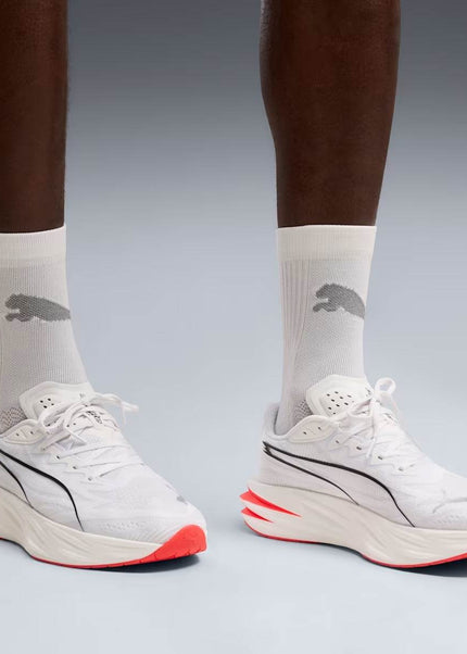 Puma | Deviate Pure Nitro | Dames | White / Red / Silver