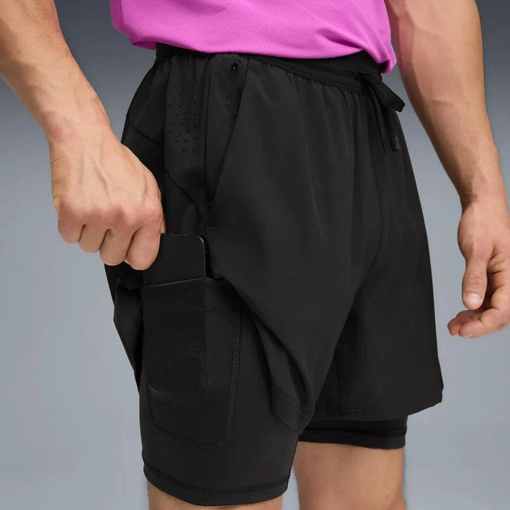 Puma | HYROX Dry Elite 2-in-1 Short | Heren | Black