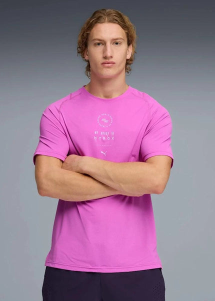 Puma | HYROX Dry Elite T-shirt | Heren | Electric Orchid