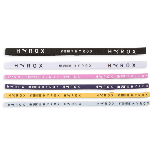 Puma | HYROX Hairbands | 6 Pieces