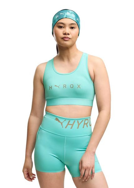 Puma | HYROX MID Sport Bra | Dames | Intense Mint