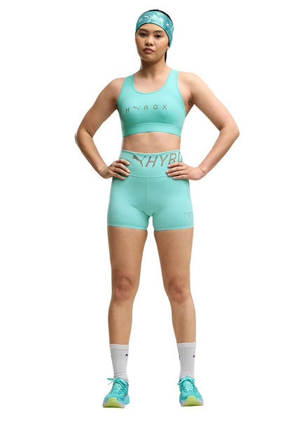 Puma | HYROX MID Sport Bra | Dames | Intense Mint