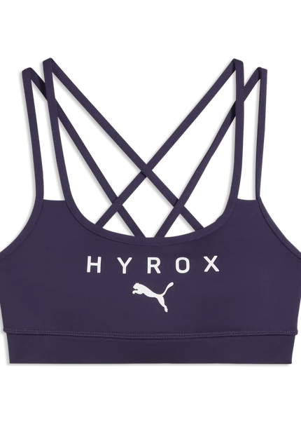 Puma | HYROX Move Strappy Bra | Dames | Deep Plum