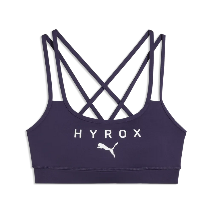 Puma | HYROX Move Strappy Bra | Dames | Deep Plum