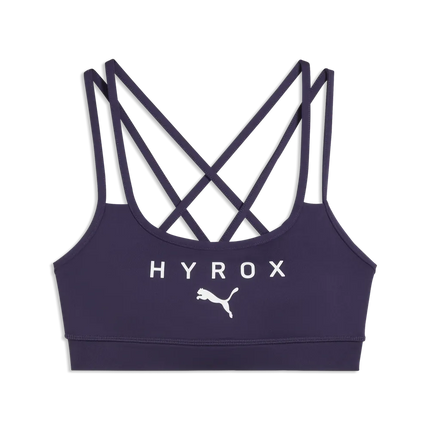 Puma | HYROX Move Strappy Bra | Dames | Deep Plum
