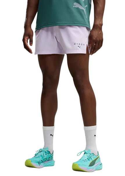 Puma | HYROX PWRMODE 5'' Short | Heren | Light Lavender