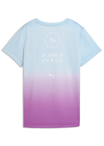 Puma | HYROX Poly Graphic T-shirt | Dames | Lucite / Orchid