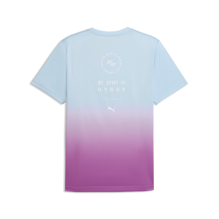 Puma | HYROX Poly Graphic T-shirt | Heren | Lucite / Orchid