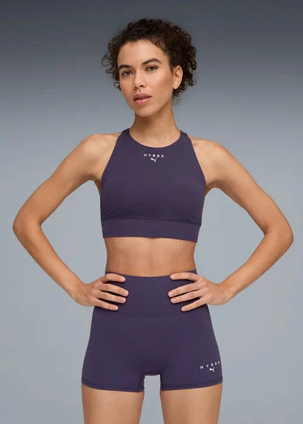 Puma | HYROX SHAPELUXE Sport Bra | Dames | Deep Plum