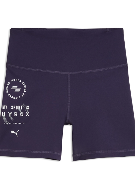 Puma | HYROX TAD Short Tight | Dames | Deep Plum