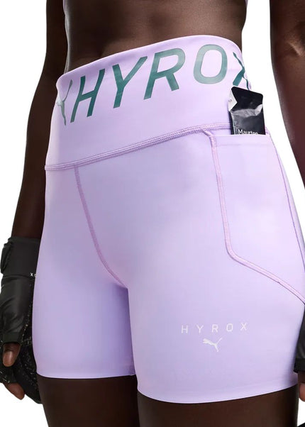 Puma | HYROX PWRMODE 4'' Short Tight | Dames | Lavender