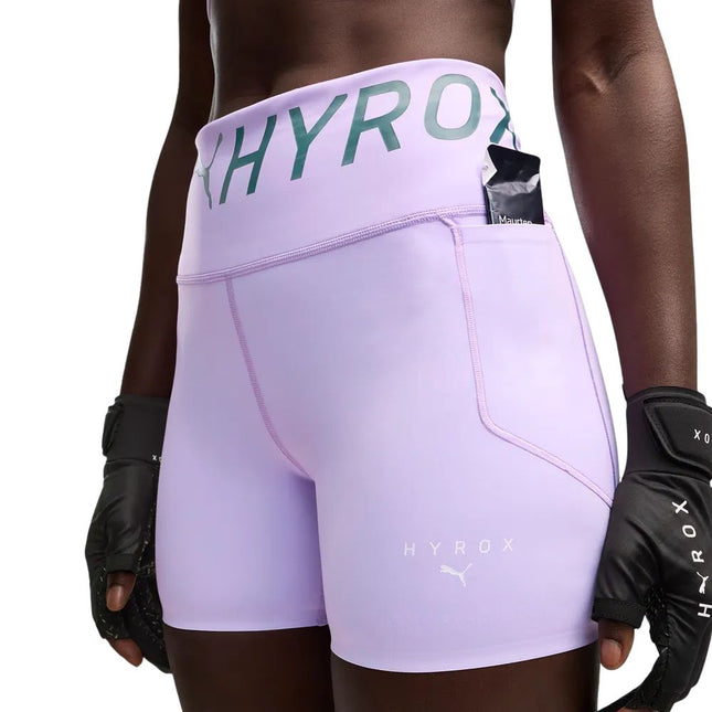 Puma | HYROX PWRMODE 4'' Short Tight | Dames | Lavender