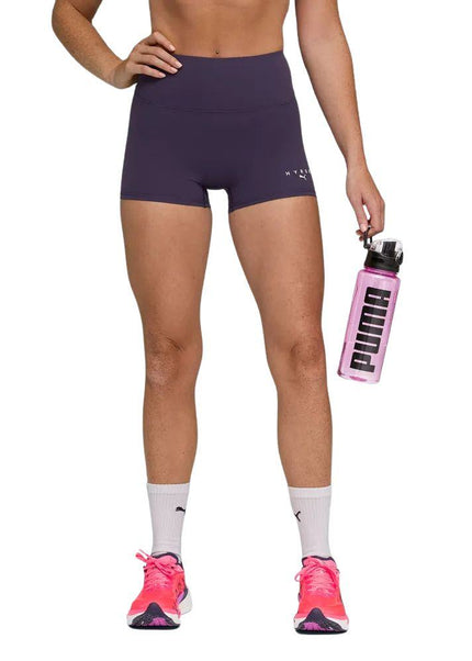 Puma | HYROX SHAPELUXE Short Tight 3'' | Dames | Deep Plum
