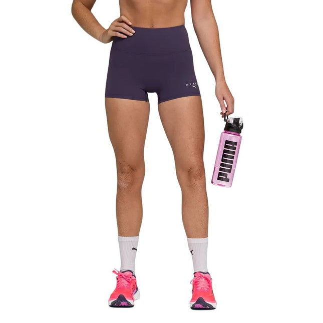 Puma | HYROX SHAPELUXE Short Tight 3'' | Dames | Deep Plum